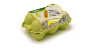 Save Food Haltbarkeit Eier Lupe