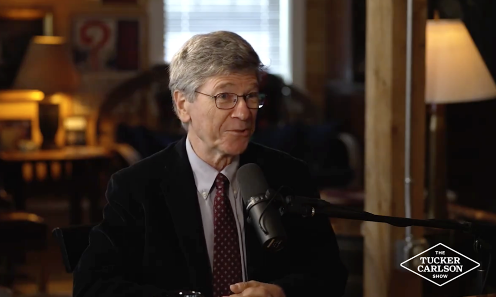 Jeffrey Sachs bei Tucker Carlson x