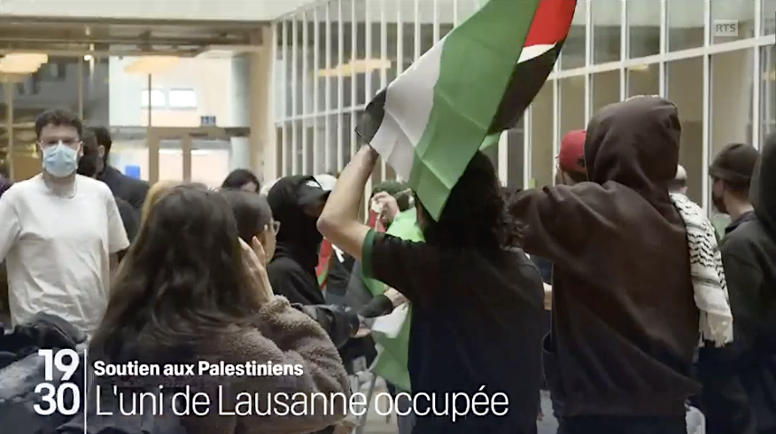Studenten besetzten Uni Lausanne