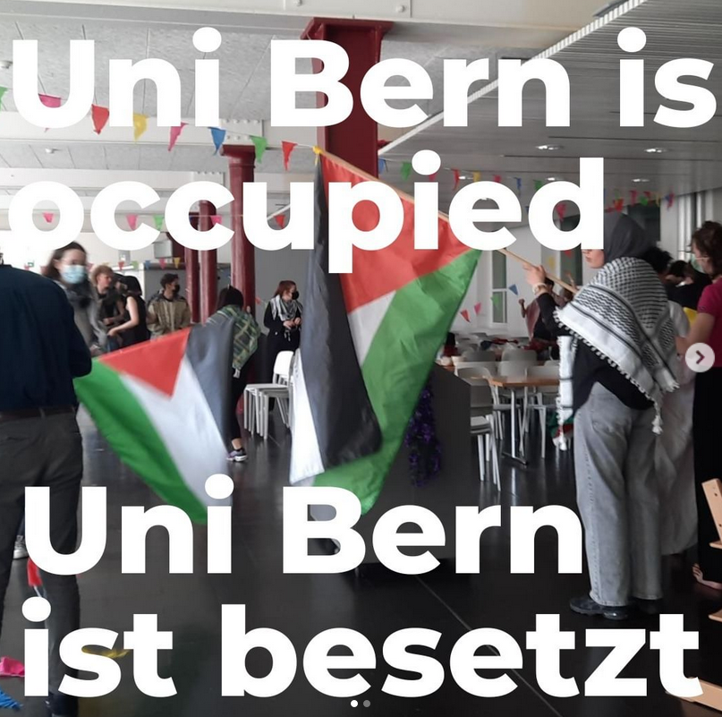 Uni Bern besetzt