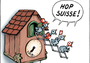 Cartoon Bénédicte Fussball-EM Aufmacherbild
