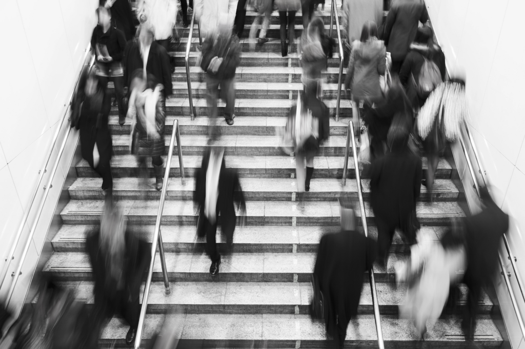 Menschen Treppe estherpoon gross