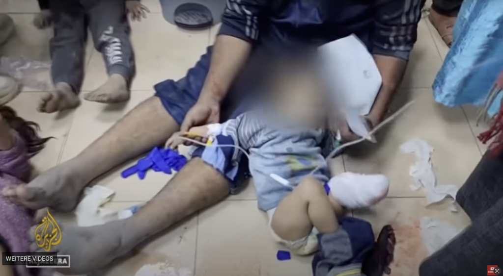 Zerstümmelte Kinder Gaza