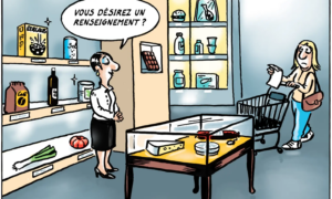 Cartoon Bénédicte Lebensmittel werden immer teurer