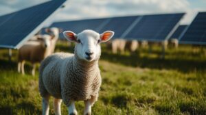 Vierbeinige Rasenmäher: Solarfarmen setzen auf Schafe