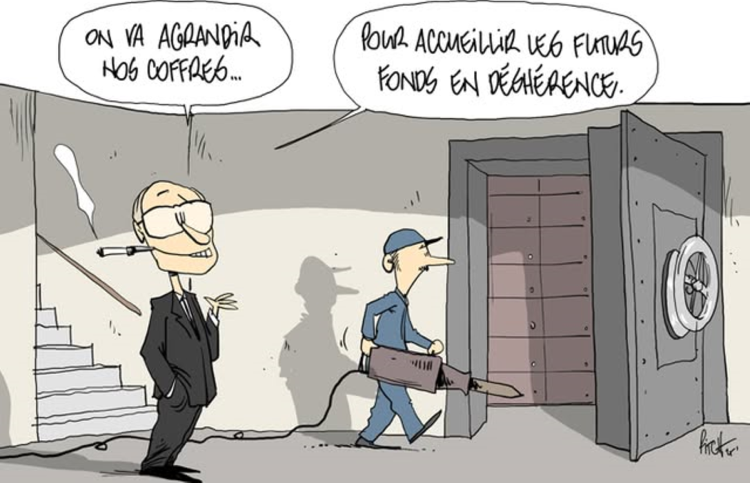 Tresor flach