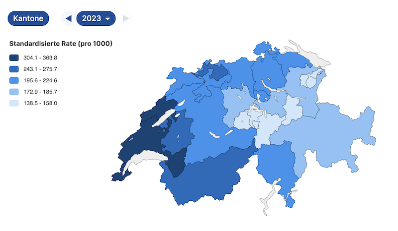 CT-Untersuchungen Schweiz 2023