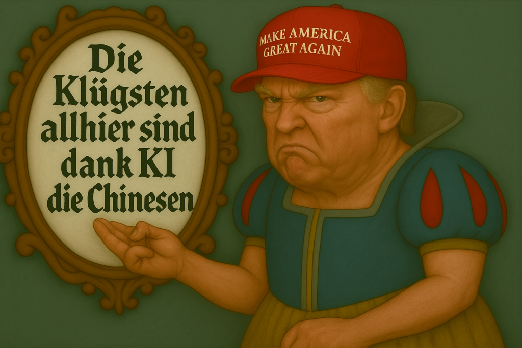 Donald Trump as Snow White
