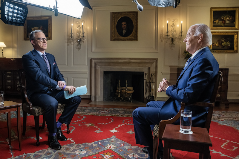 Jake Tapper interviewt Joe Biden