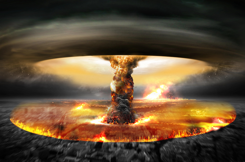 Illustration Atomkrieg