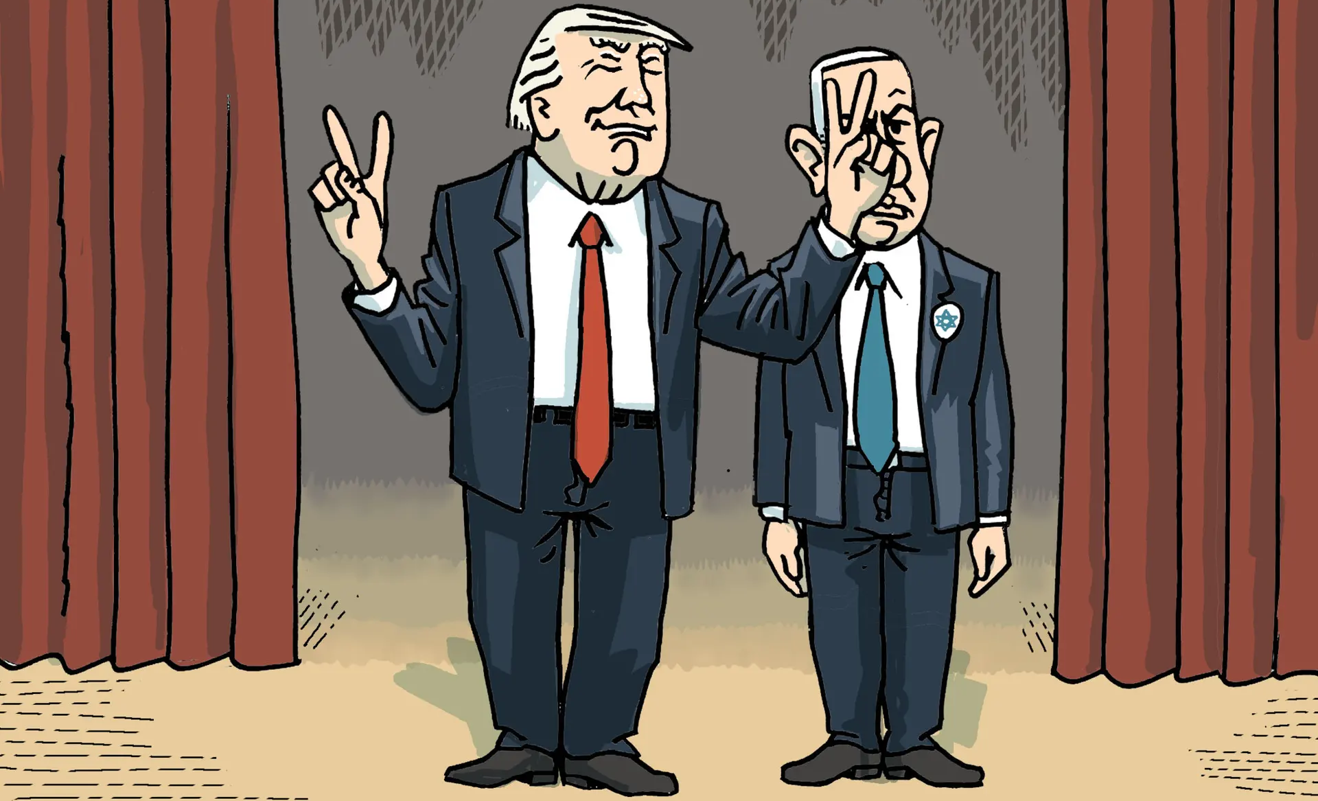 Trump flach