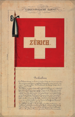 Erste Bundesflagge