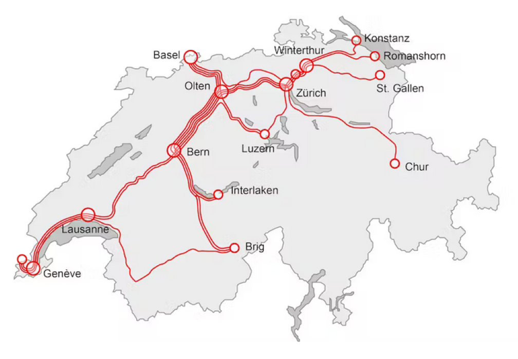 Einsatzstrecken