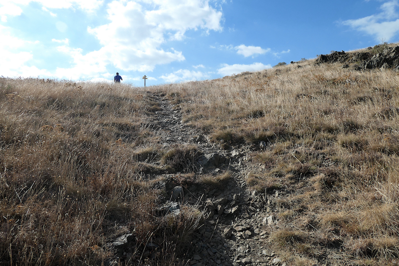 Passhöhe Col de Rumpissar, Fluchtweg von Walter Benjamin