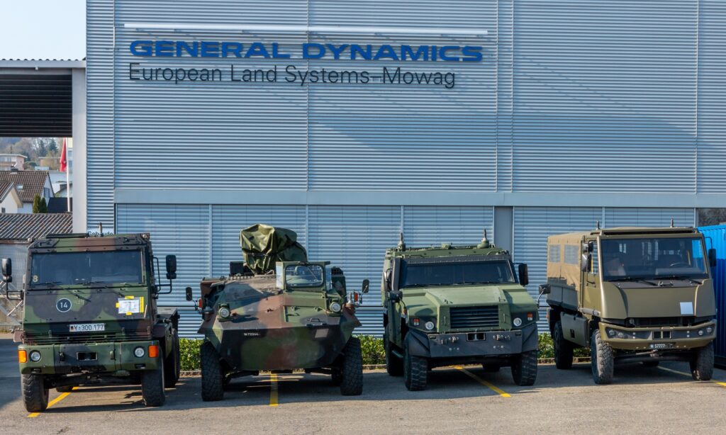 GDELS-Mowag-Produkte