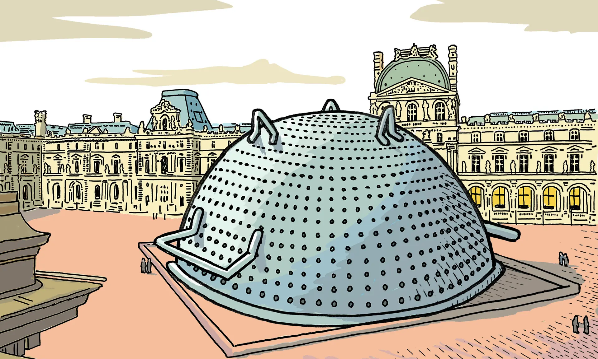 flach Louvre