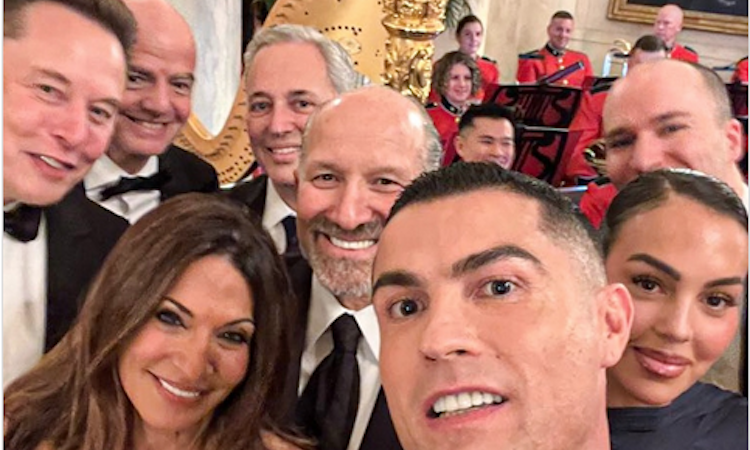 Christiano im Weissen Haus