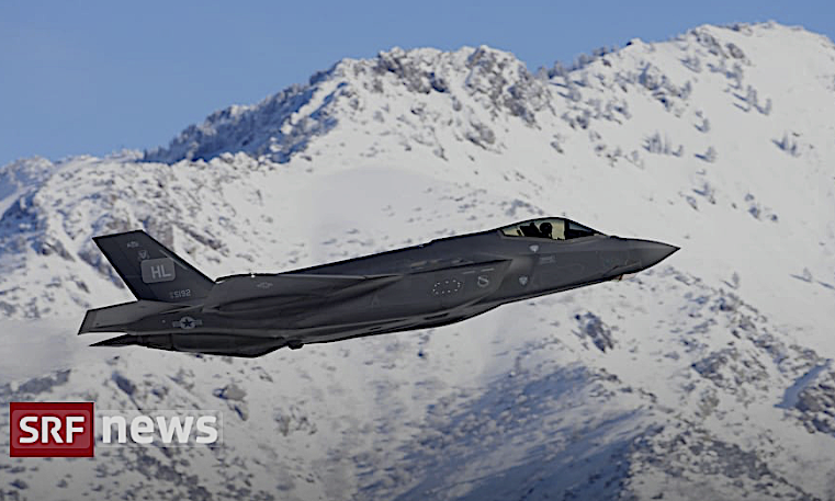 Kampfflugzeug F-35.SRF