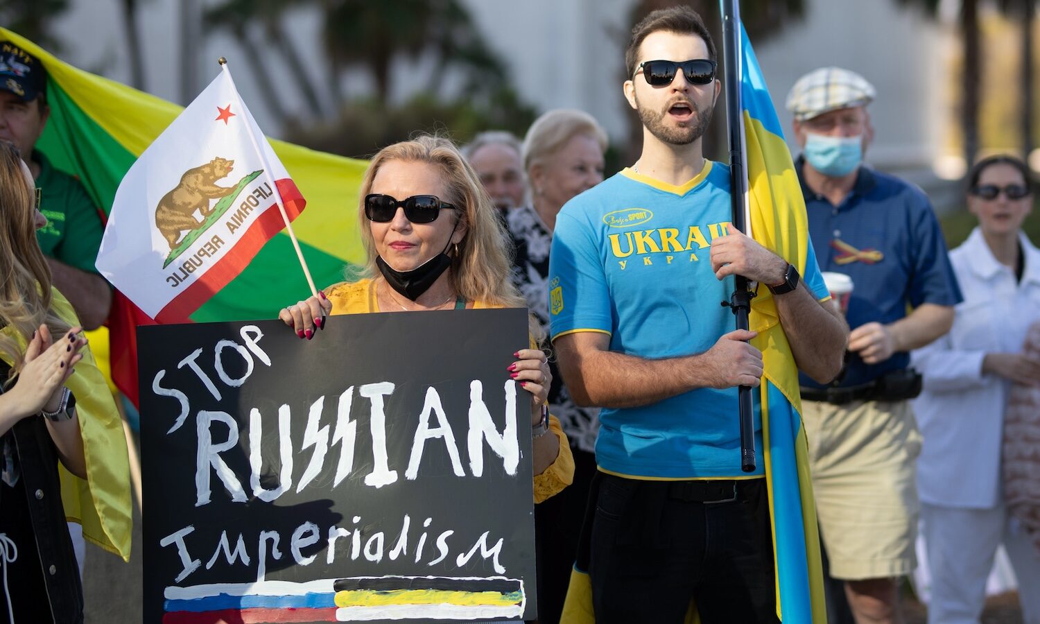 Protest gegen aggressive Politik in Los Angeles