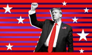 Trump Fotocollage.Klyona