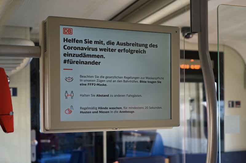 Deutsche Bahn Coronavirus eindämmen