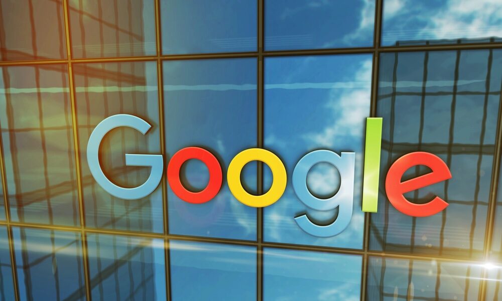 Google Alphabet holding company headquarters glass building concept