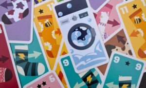 Das Spiel: Socken in der Waschmaschine