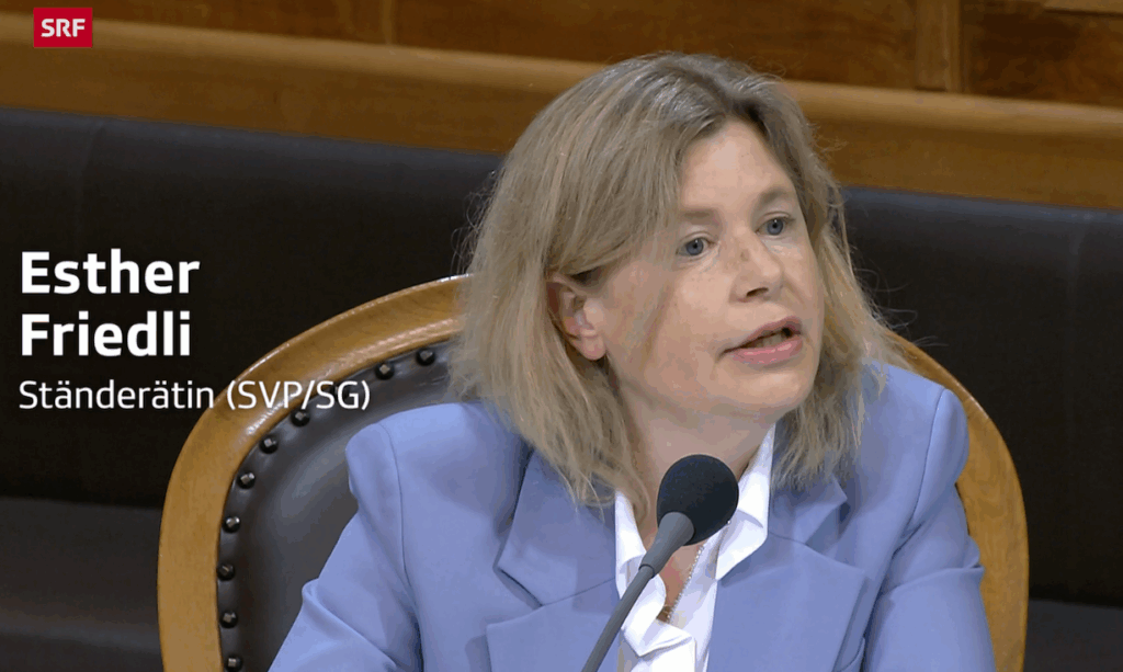 SVP-Ständerätin Esther Friedli
