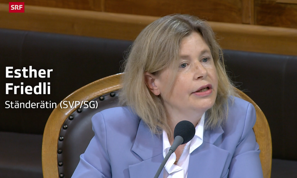 SVP-Ständerätin Esther Friedli