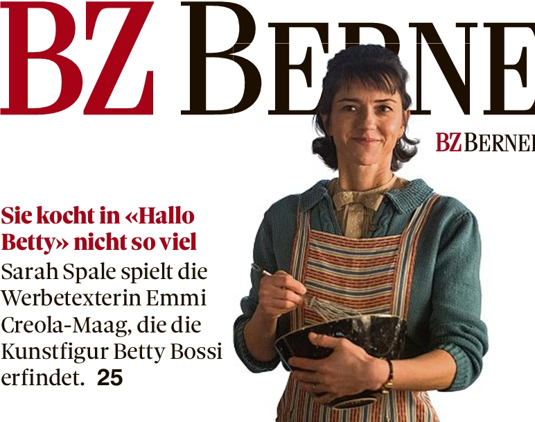 Sarah Spale als Betty Bossi