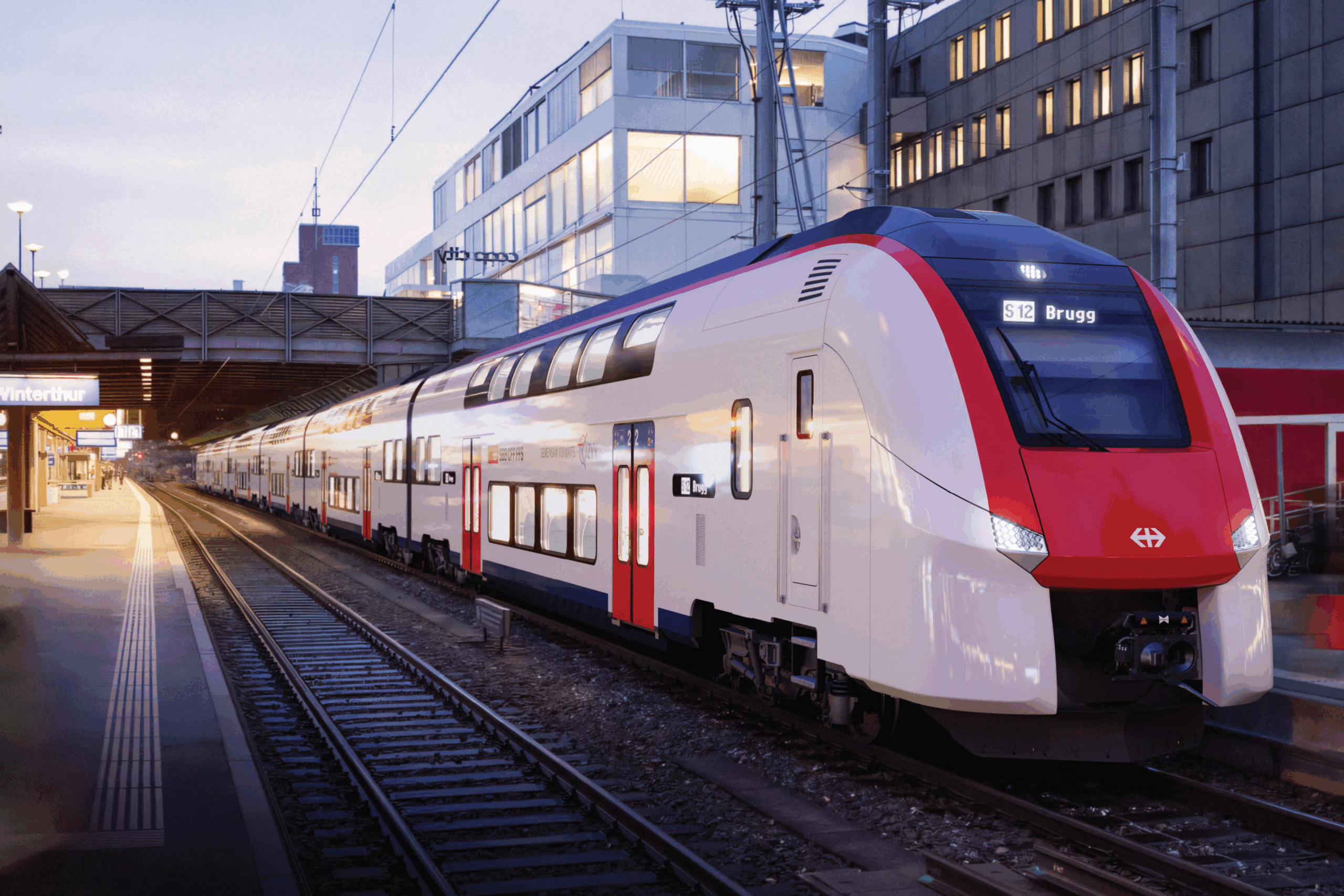 neuer Doppelstockzug von Siemens Mobility AG