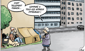 «So herzig – im Vergleich zu den abscheulichen Wohnblöcken!»