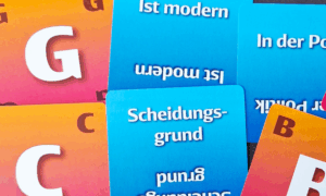 Das Spiel: In 10 Sekunden zum nächsten Wort