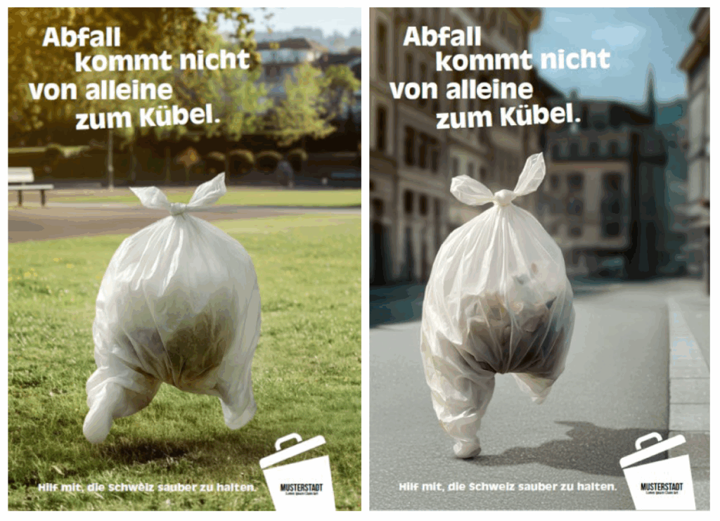 IGSU Springender Müllbeutel