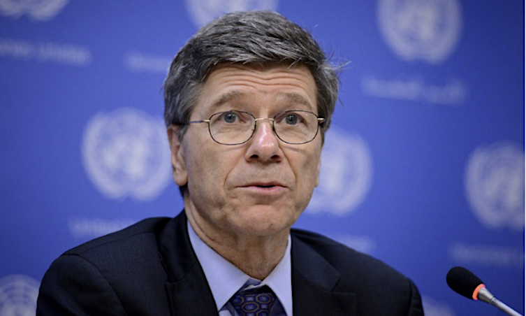 Jeffrey Sachs Xinhua
