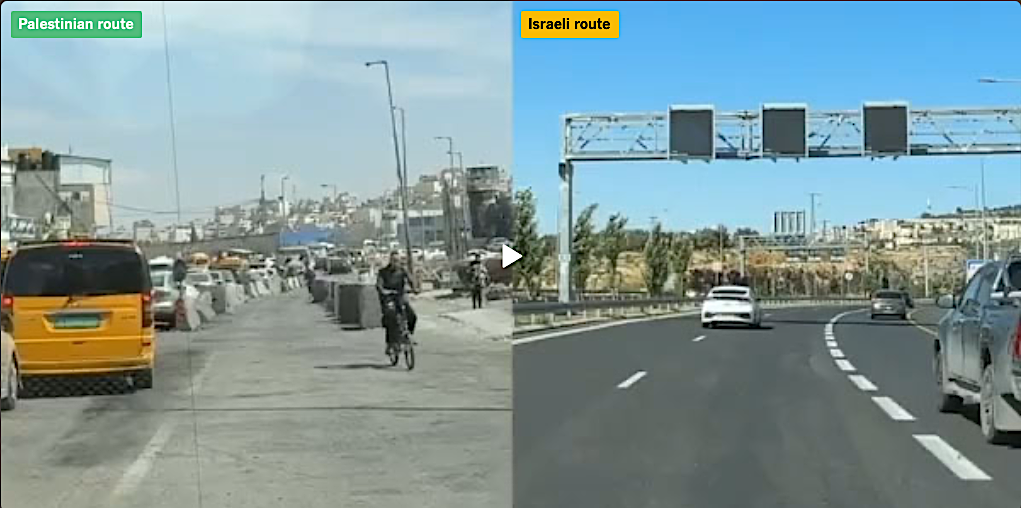 Strassen in der Westbank