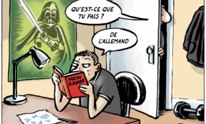 «Was machst du?» «Ich lerne Deutsch.»