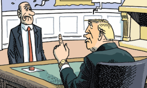 «Wir müssen alles zurückgeben!!!» «Ausser meiner Rolex!»