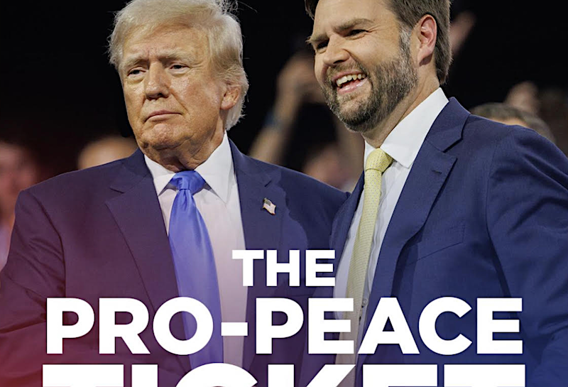 Peace Ticket Trump Vance