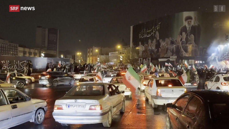 Feier zur Wahl von Modschtaba Chamenei im Iran