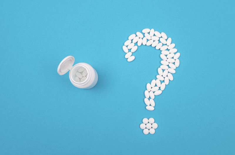 Fragezeichen Medikamente