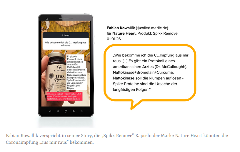 Fabian Corona Impfung entfernen