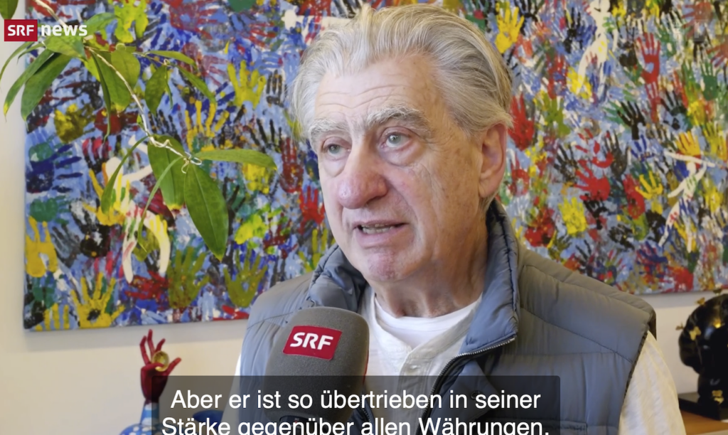 Nick Hayek am 18 März