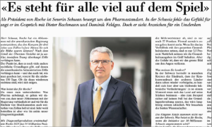 «NZZ» lässt den Roche-Präsidenten die Medi-Preise verharmlosen