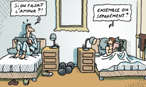 «Wenn wir Liebe machen würden?!» «Zusammen oder individuell?»