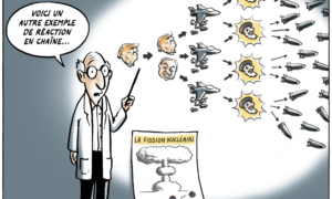 «Hier ein weiteres Beispiel für eine Kettenreaktion…»