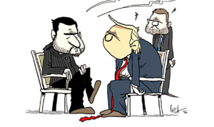 «Was soll die lächerliche Krawatte?»