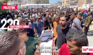 Internationale Medienschaffende müssen nach Gaza, aber …