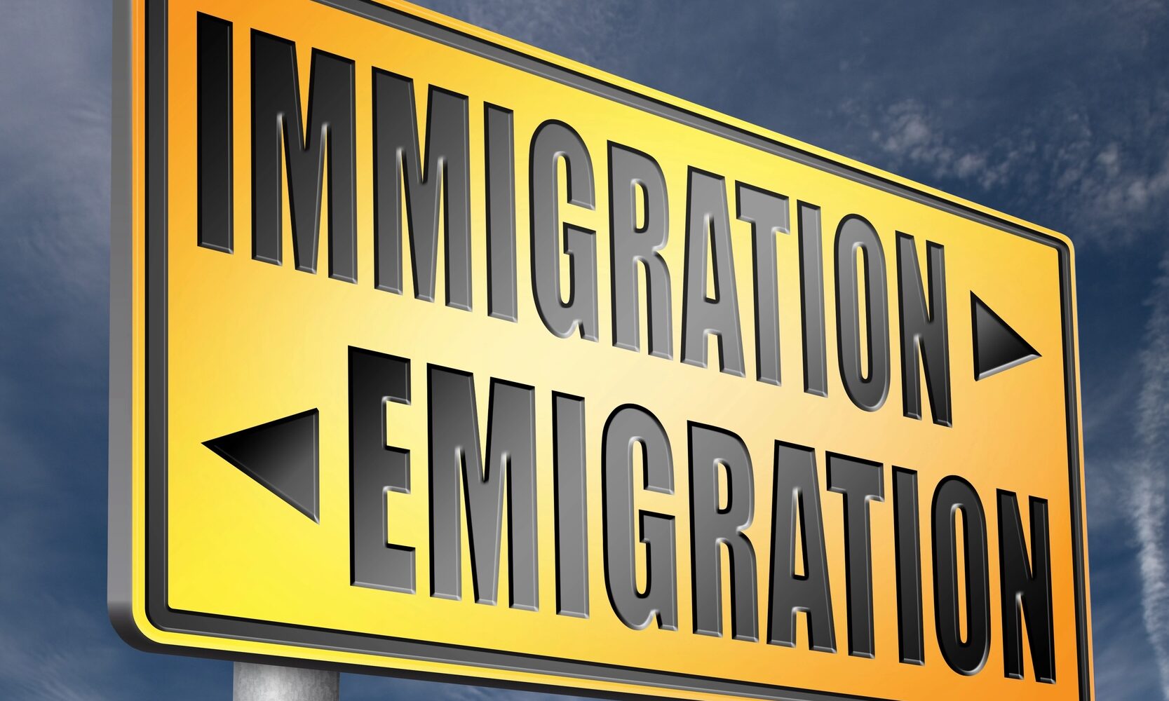 Immigration Emigration kikkerdirk
