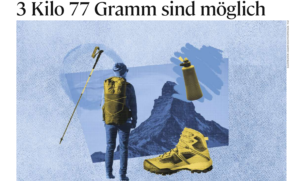 Die «NZZ am Sonntag» macht Werbung im redaktionellen Teil